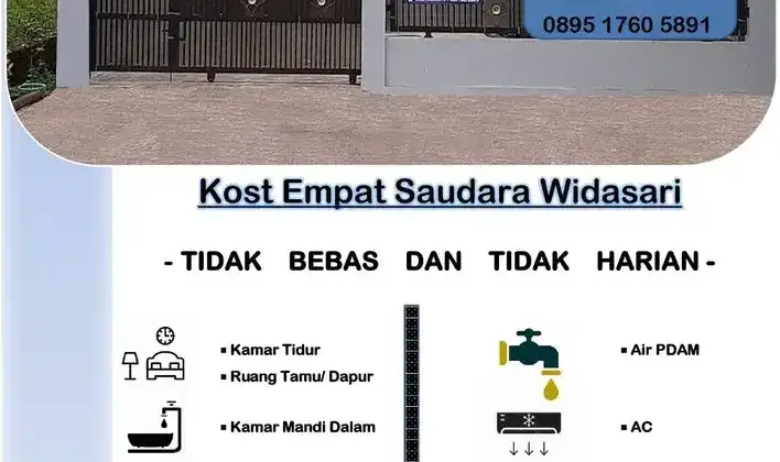 Kost Empat Saudara Widasari 2