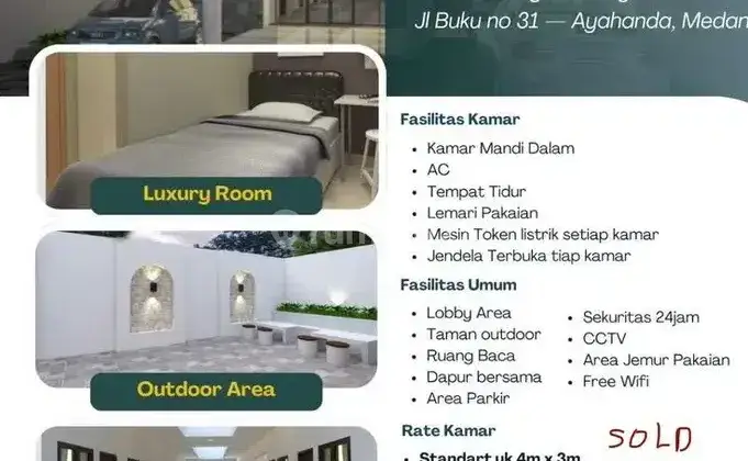 Kost Premium Putri Medan - Calista Palace 2