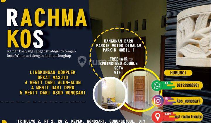 Kost Rachma Trimulyo Gunung Kidul Yogyakarta 2