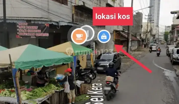 Disewakan ruko untuk Kost kosan putri / keluarga kecil