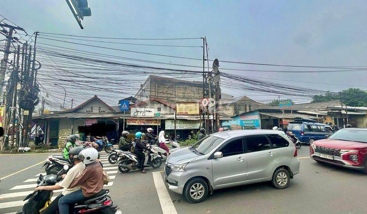 Disewakan Tanah 553m2, dengan McD di seberang, dekat Shila Sawangan 2
