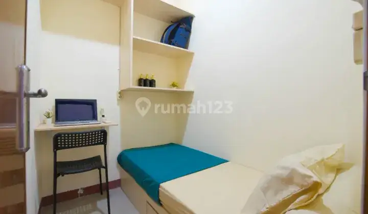 Kost Abdi Capsule Jelambar Residence Furnish Dekat Halte Jembatan Besi 1