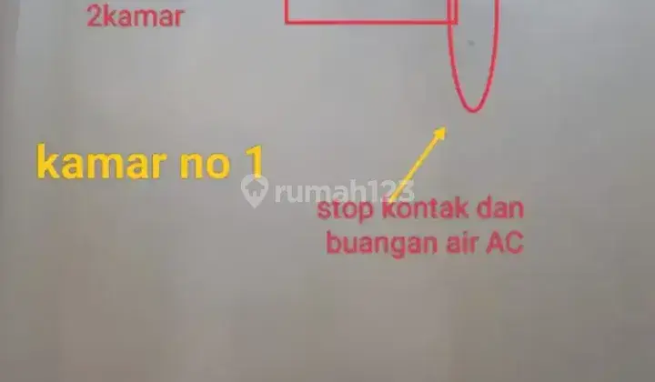 Rumah sewa bulanan Jatiluhur Yapidh Jatiasih Bekasi 1