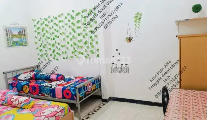 Kost Kos Putri Berdua AC Mahasiswi Ubaya Tenggilis Surabaya Timur 2