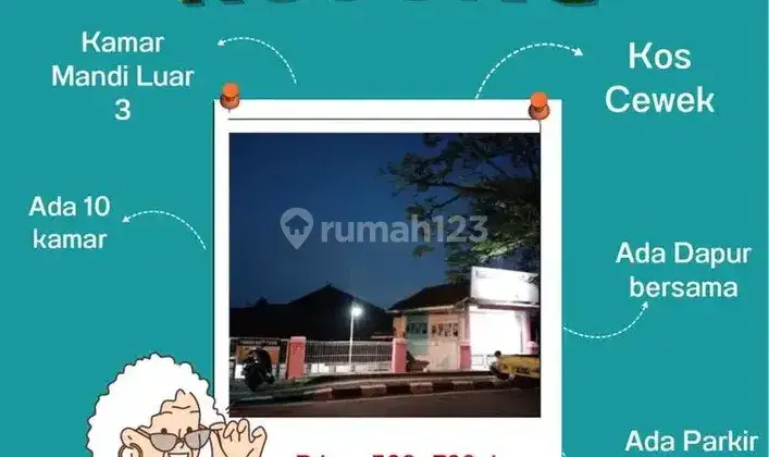 KOS CEWEK PINGGIR JALAN STRATEGIS TUMPANG RAYA 87 2