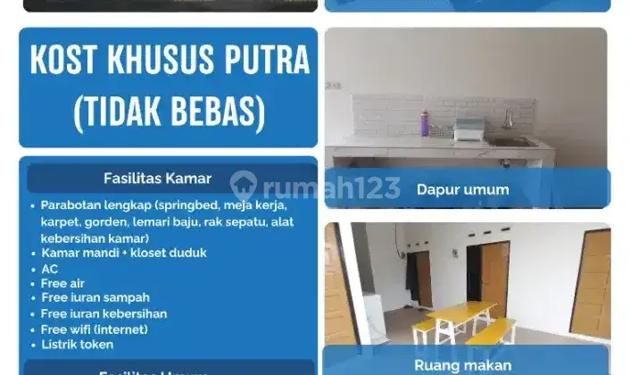 Kost Khusus Putra (dekat Bundaran Banjarbaru) 2