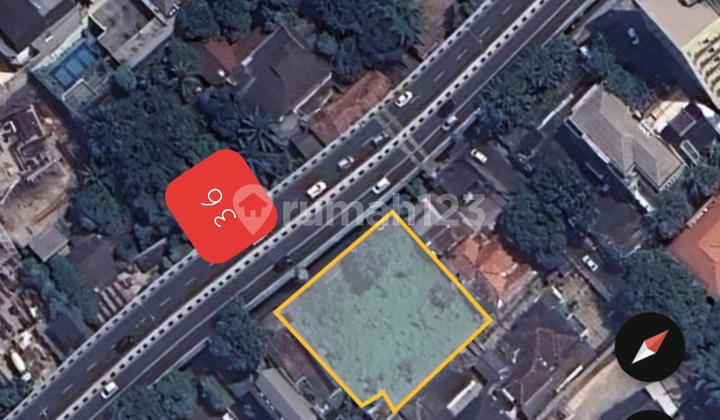 Dijual Tanah Komersial Di Antasari Raya,kotak Sekali 35m X 36m,jarang Ada