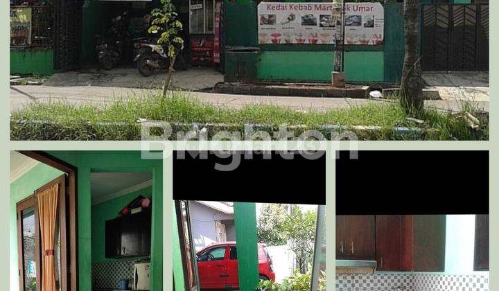 RUMAH + TOKO LOKASI PINGGIR JALAN BUMI MUTIARA 1