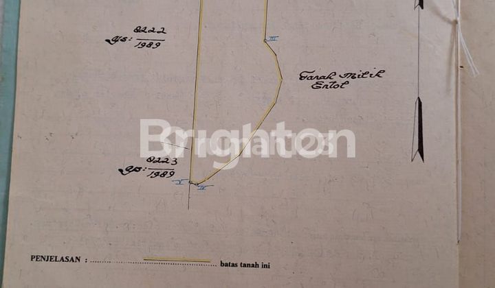 CHEAP LAND 3000 M² BESIDE BJ. KULUR ROAD