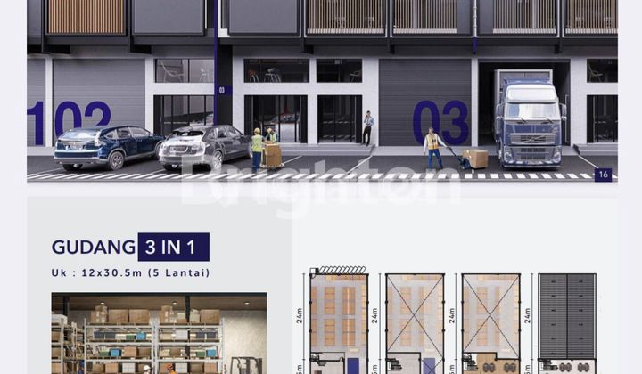BELI GUDANG DAPAT RUKO & DEKAT BANDARA SOETTA