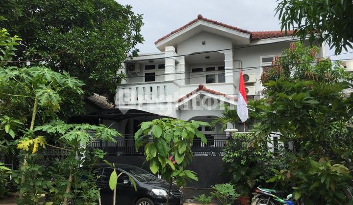 RUMAH MEWAH DI KRANGGAN PERMAI CIBUBUR, LT 180 M2, LB 300 M2, DILEPAS CEPAT BUTUH UANG 1