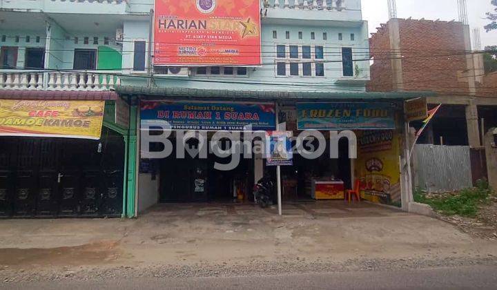 RUKO JALAN PANCASILA MEDAN DENAI dekat BROMO 1