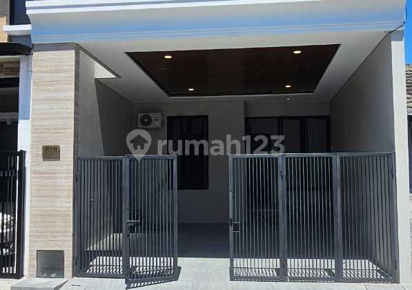Rumah Premium Baru Gress 2 lantai Modern Minimalis Banyak Bonus di Babatan Pantai Surabaya Timur 2