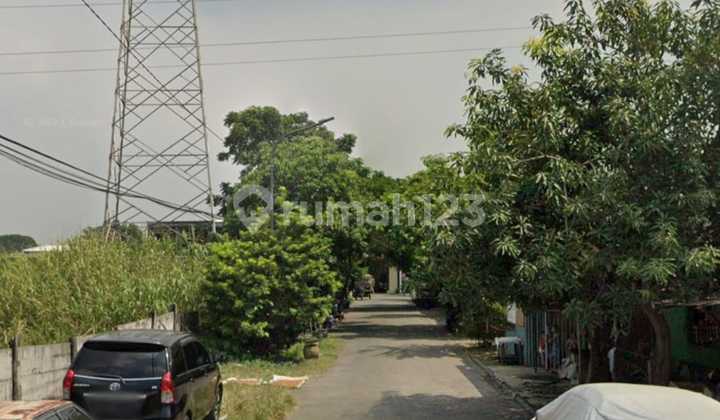 Tanah Sambisari Surabaya Barat 21x46 SHM Rata Urug Bentuk Persegi Cocok Utk Gudang/Workshop/Perumahan