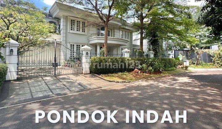 For Sale Rumah Pondok Indah Lokasi Terbaik Depan Taman, Jarang Ada!  1