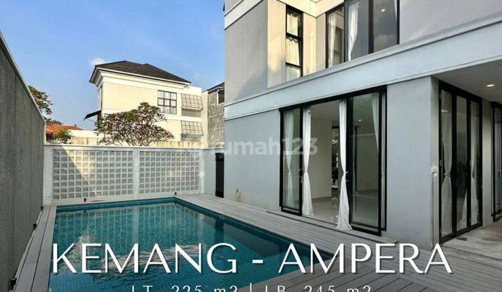 For Sale Colonial Modern Townhouse Kemang Ampera  1