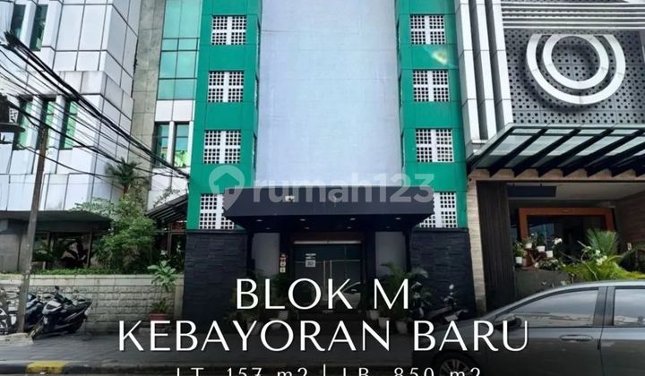 For Sale Blok M - Kebayoran Baru Gedung 6 Lantai, Area Komersial 1
