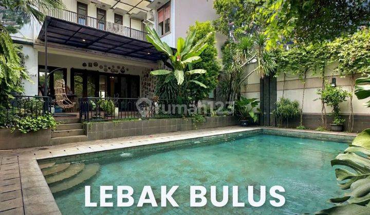 For Sale Rumah Modern Minimalist Town House Lebak Bulus Semi Furnished 1