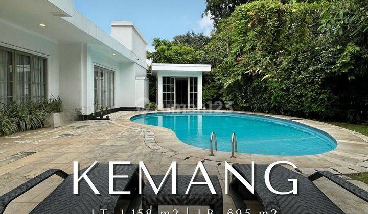 For Sale Luxurious House Spaciuos Backyard Semi Furnished Kemang 1