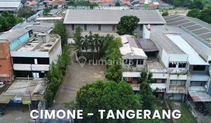 For Sale Tanah Cimone Tanggerang Lahan Ex Pabrik Area Komersil Cocok Untuk Pergudangan, Rumah Sakit, Perumahan & Usaha Lainnya 1