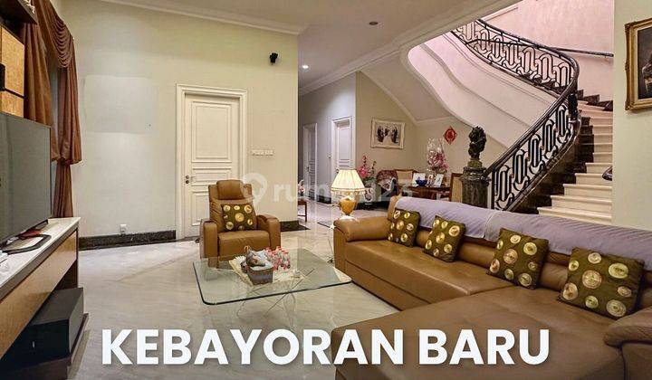 For Sale Rumah Luxurious Modern Classic Prime Area Kebayoran Baru 1