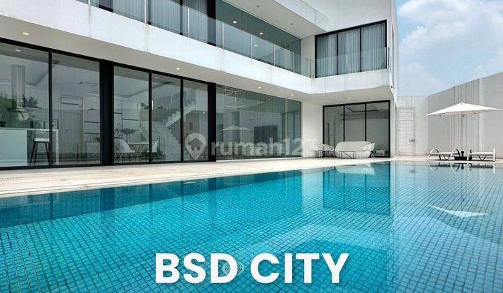 For Sale Rumah Bsd City Dalam Komplek Elit Furnished 1