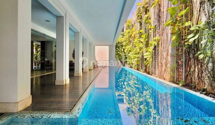 For Rent Rumah Luxurious Modern House Kebayoran Baru Darmawangsa Area Furnished 2