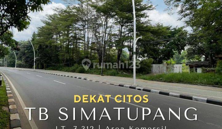 For Sale Tanah Dekat Simatupang Area Komersil Best Location  1