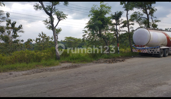 Tanah Spesial Pinggir Jalan Lintas Kota di Sragen
