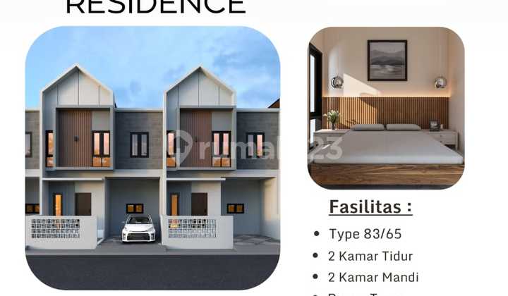 Dijual Rumah Baru 2 Kamar Di Peguyangan Denpasar 2