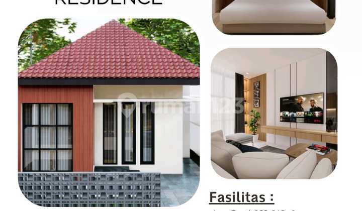 New Modern Design 2-Bedroom House in Nusa Dua