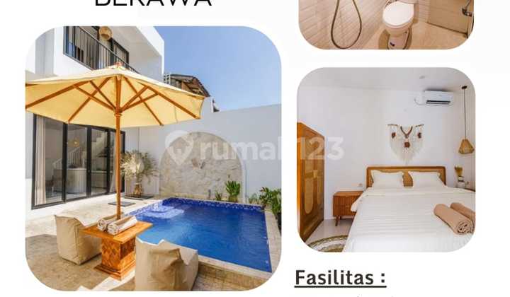 Dijual Villa Baru Furnish Dekat Pantai Berawa 78788xxxx Dw