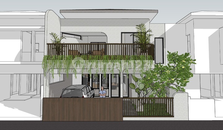 Rumah Baru 4 Kamar Area Perumahan Imam Bonjol  2