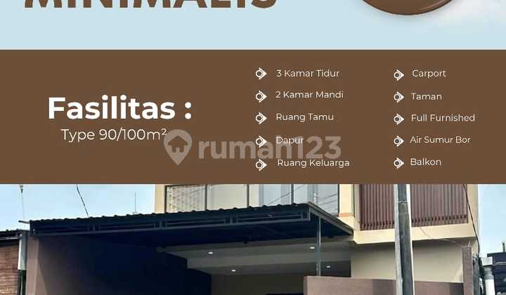 Dijual Rumah Baru 2 Lantai Full Furnish Di Jimbaran