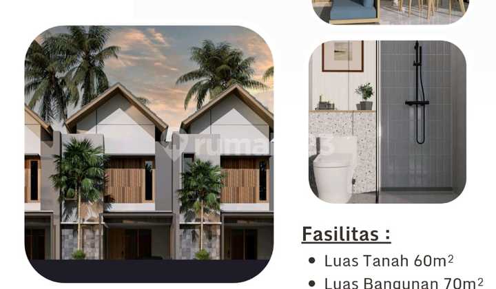 Dijual Rumah Baru 3 Kamar Dekat Mall Level 21 1