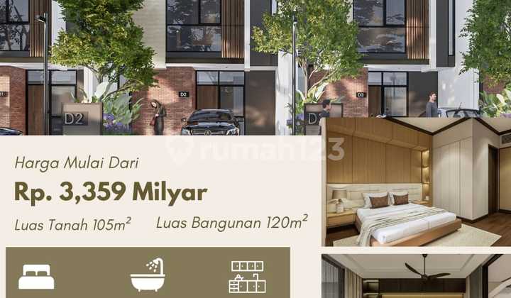 Dijual Rumah Baru One Gate Dekat Airport Dan Mall 