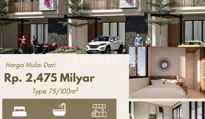 Dijual Rumah Baru 3 Kamar Di Denpasar Selatan