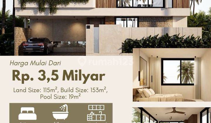 Dijual Villa One Gate 10 Menit Dari Pelabuhan Sanur 1