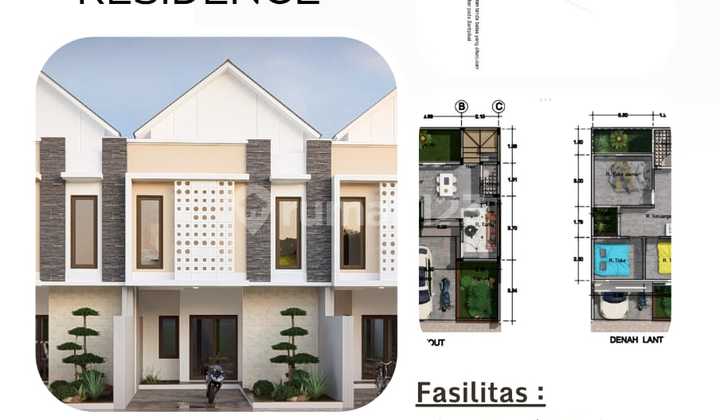 Rumah Baru 3 Kamar Dalam Komplek Perumahan Di Denpasar Utara