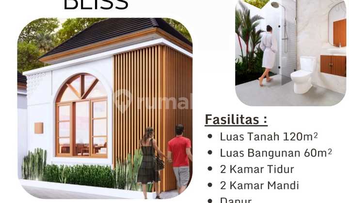 Dijual Rumah Baru 2 Kamar Private Pool Di Nusa Dua