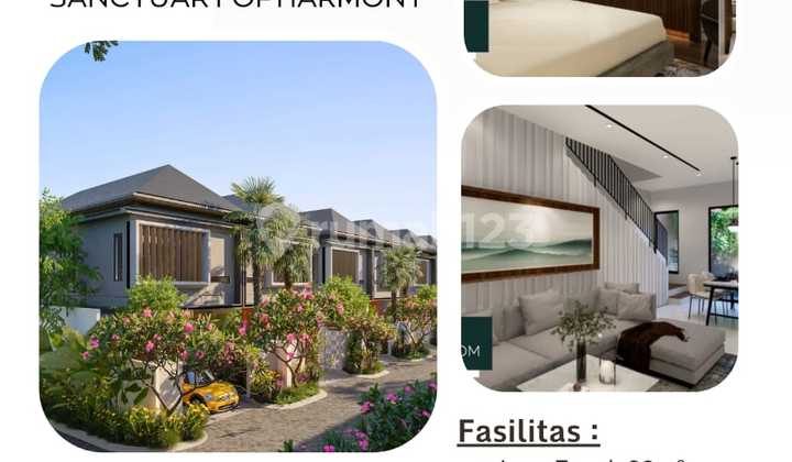 For Sale New 3-Bedroom Villa Near Sanur Beach