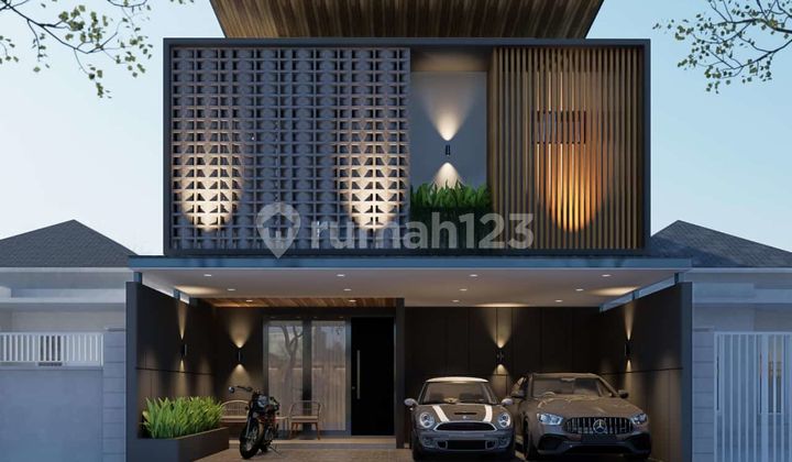 Dijual Rumah Baru Kontemporer Modern 2 Lantai Di Denpasar