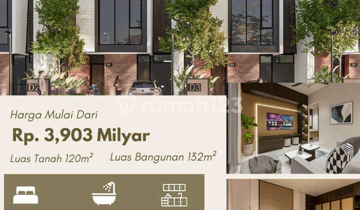 Dijual Rumah Baru One Gate Dekat Airport Dan Mall  2