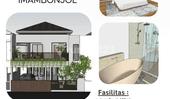 New 4-Bedroom House in Imam Bonjol, Denpasar