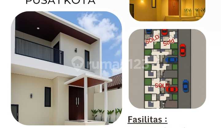 Dijual Rumah 2 Lantai Di Pusat Kota Denpasar