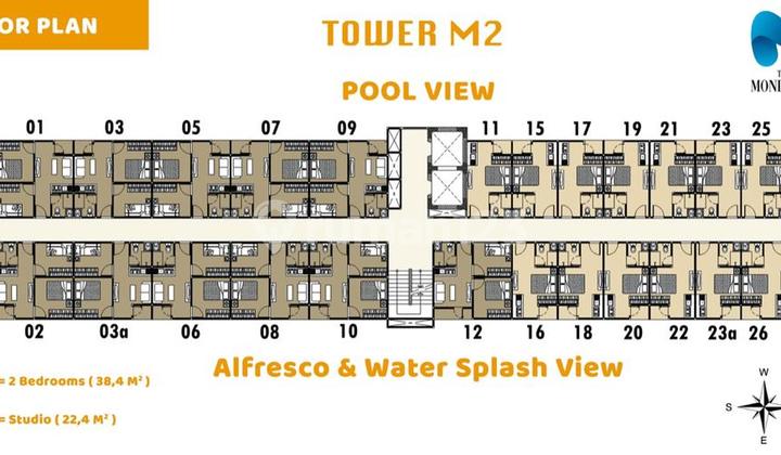 Take Over Murah di Apartemen The Monde City Take Over Murah di Apartemen The Monde City