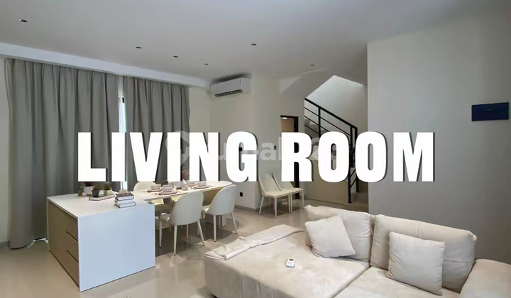 Rumah Cantik di Garden Avenue Cluster Rosewood Dekat Top 100