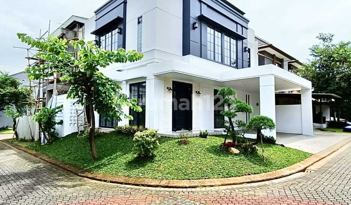 Rumah Klasik dengan Sentuhan Modern di Nusa Loka - BSD City