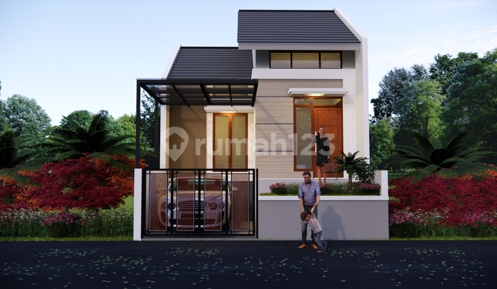 Rumah Desain Moderen dan Dp Cuma 5Jt All In Sampai Akad Kredit 2