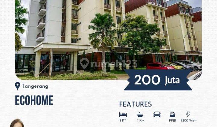 Apartemen Ecohome, Tangerang 1 Kamar Tidur 200 Juta Siap Huni 1